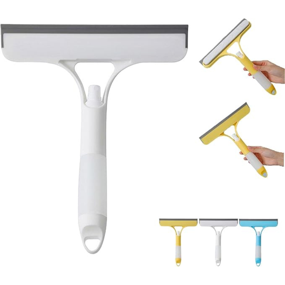 SqueezyClean | 3-in-1 Window Squeegee – Glass Cleaner for Home, Car & Shower (1+1 FREE) TARHUS