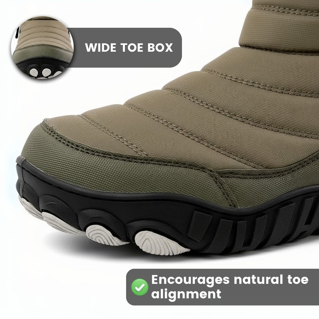 Ergonomic & Supportive Wide Toe Box Shoes – Winter Comfort TARHUS Box Shoes