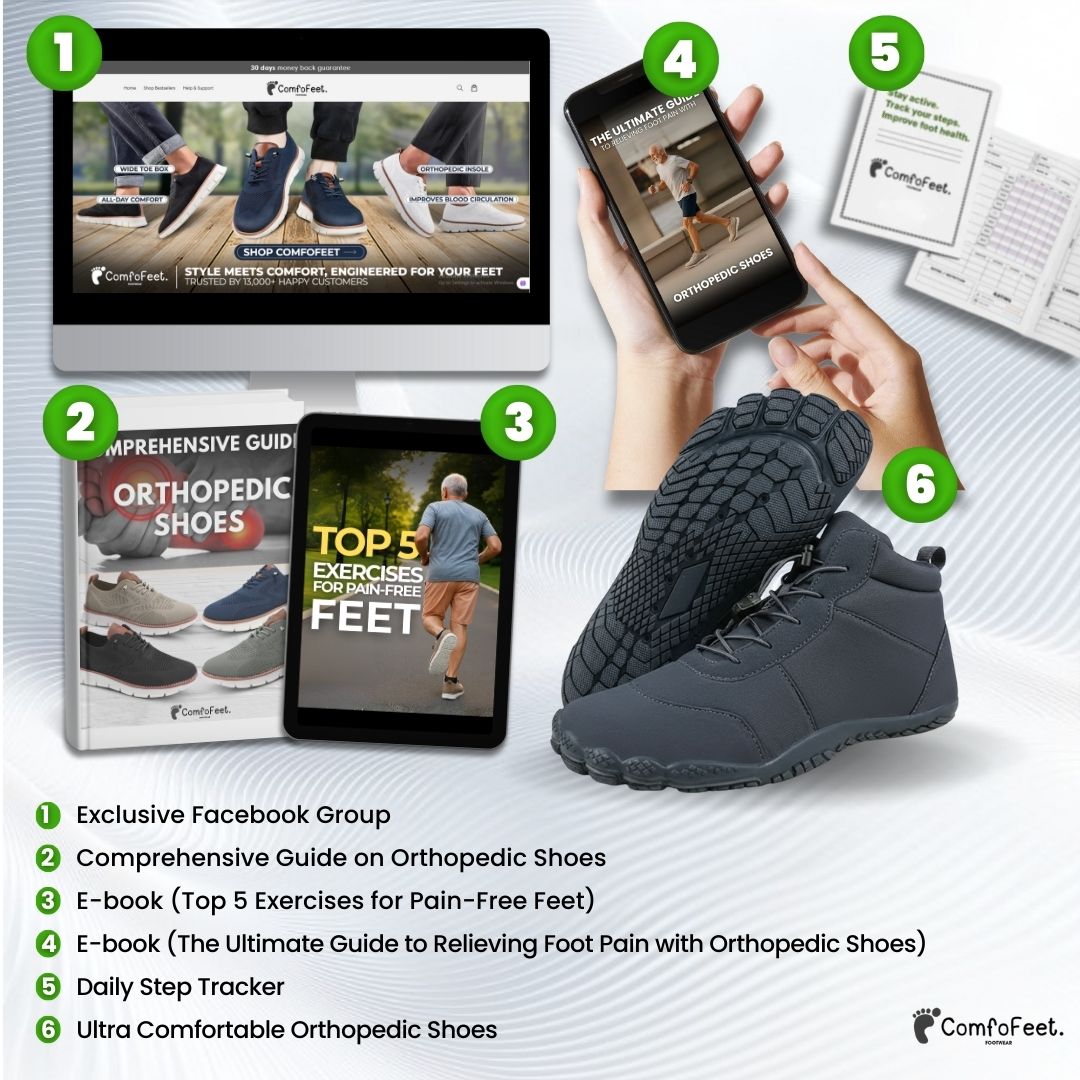 Non-Slip & Water-Resistant Winter Shoes – Wide Toe Box Comfort TARHUS