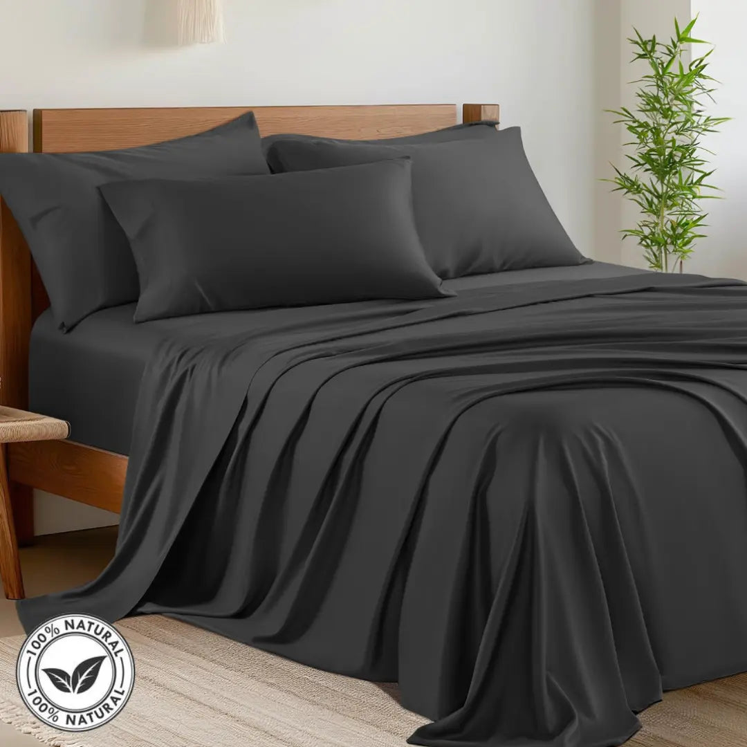 Premium Bamboo Cooling Sheets – Ultra Soft Breathable Bed Sheets - TARHUS