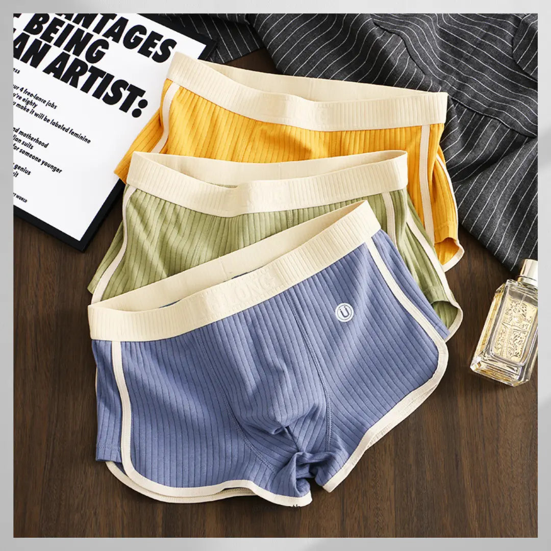 Men’s Breathable Cotton Boxer – Soft, Stretch Fit Underwear - TARHUS
