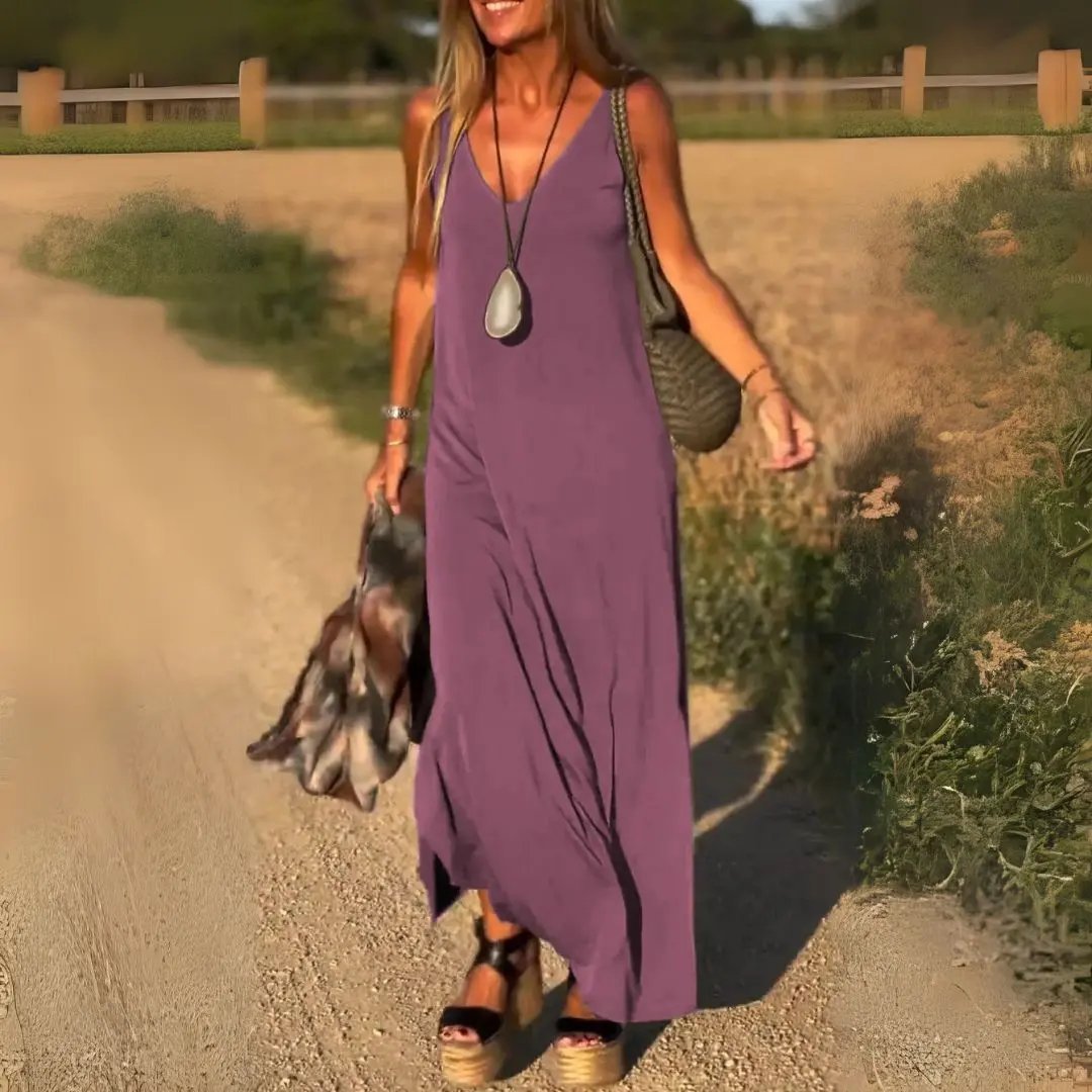 Arietta | Effortless Comfort Maxi Dress - TARHUS