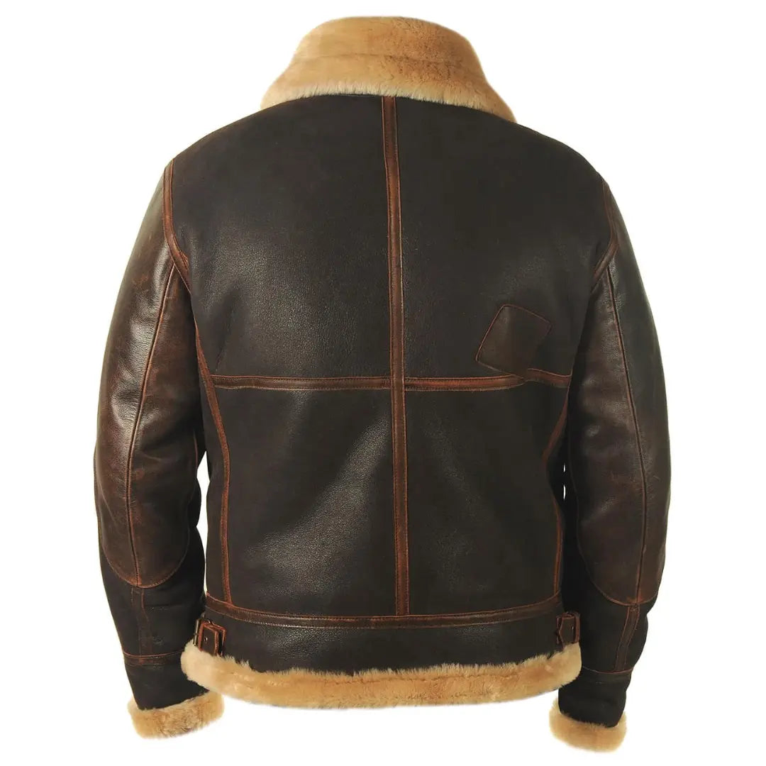 Men’s Pilot Winter Coat – Classic Bomber - TARHUS