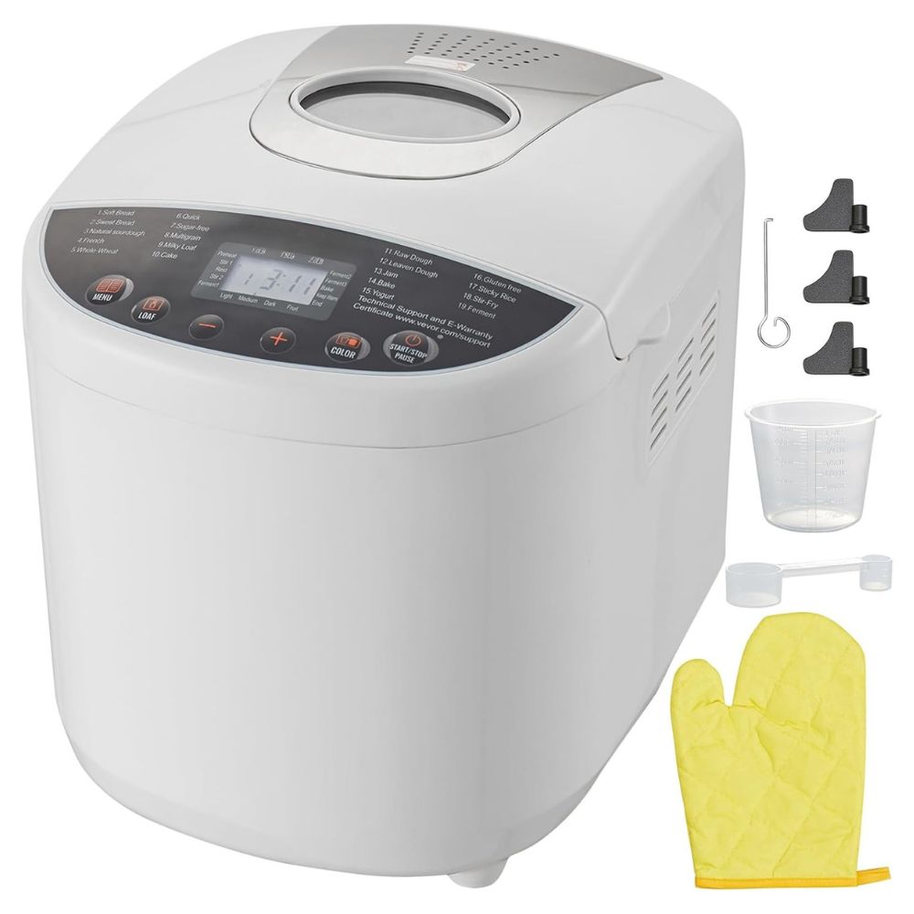 Large Bread Maker Machine – Non-Stick Automatic Bread Baking Machine - TARHUS