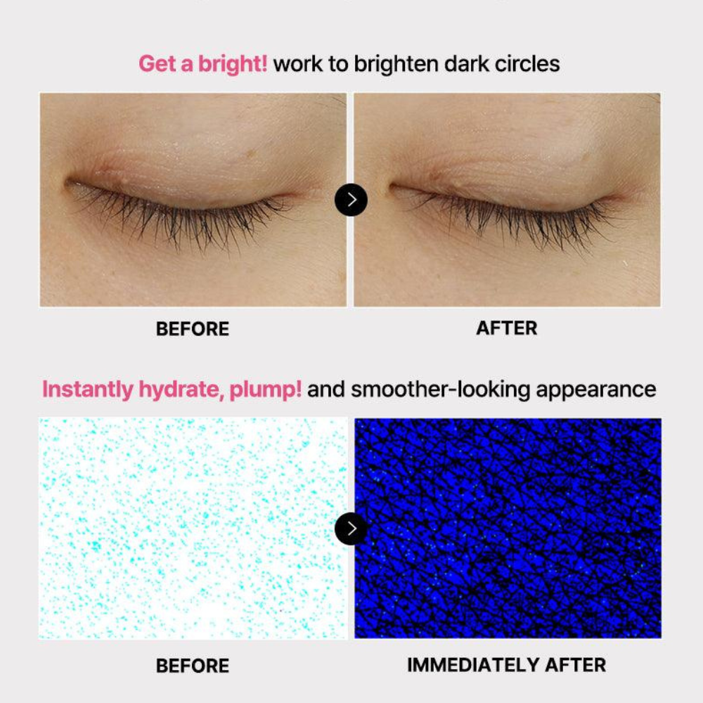 Peptide & Collagen Hydrogel Eye Patches - Under Eye Masks TARHUS