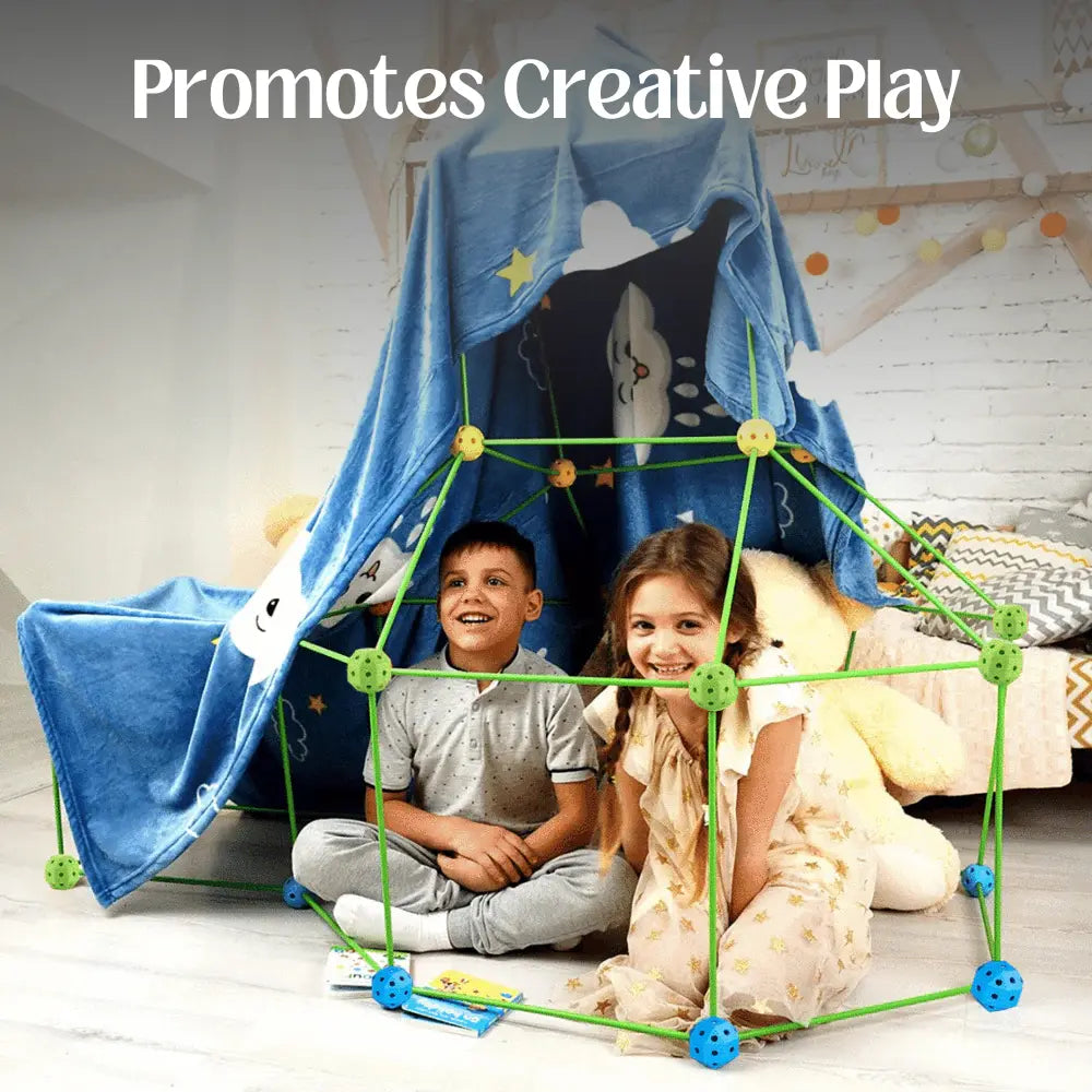 TinyBuilders | Childrens Fort Building Kit - TARHUS