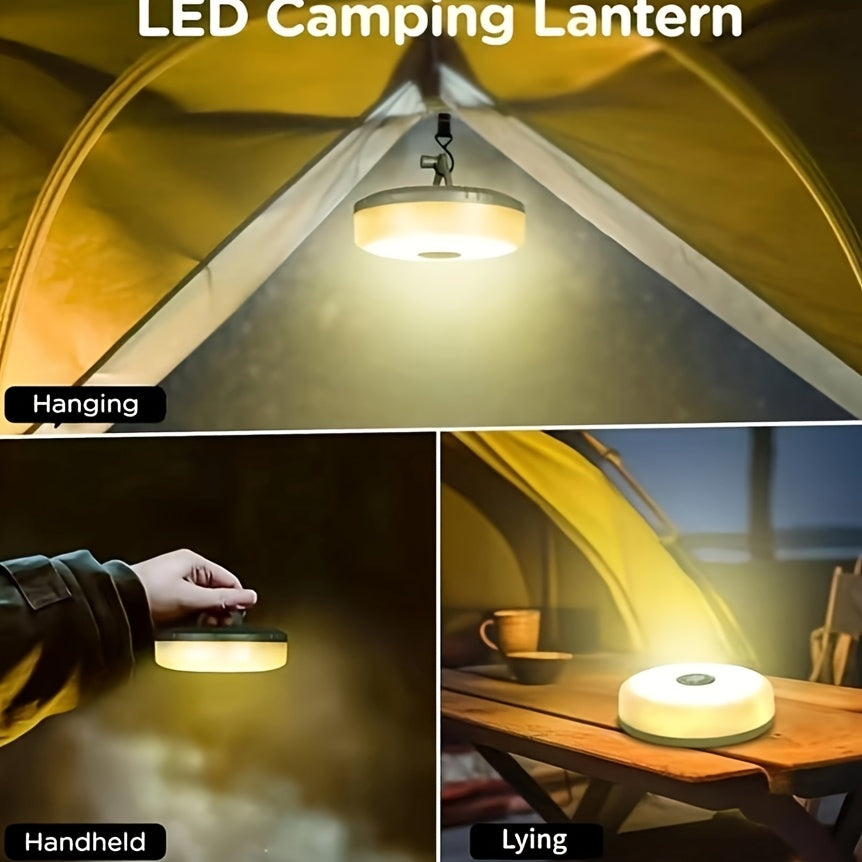 2-in-1 Rechargeable Camping Light String – Waterproof with 5 Light Modes for Outdoor