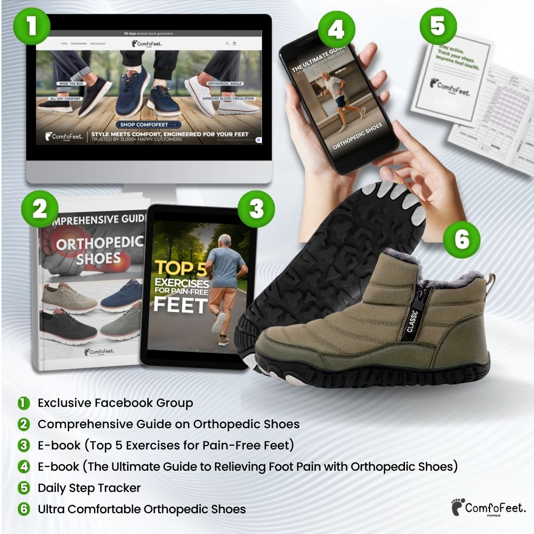 Ergonomic & Supportive Wide Toe Box Shoes – Winter Comfort TARHUS Box Shoes