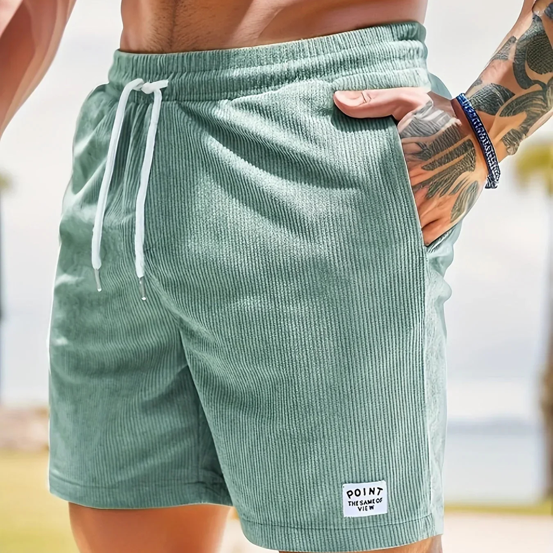 Zachary | Men’s Corduroy Shorts – Lightweight Stretch & Timeless Style TARHUS Pants