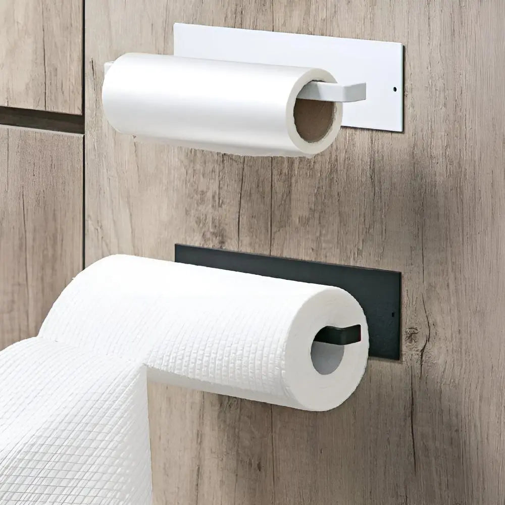 Wall-Mounted Paper Towel Holder | Space-Saving Adhesive Design TARHUS Kitchen Accessories