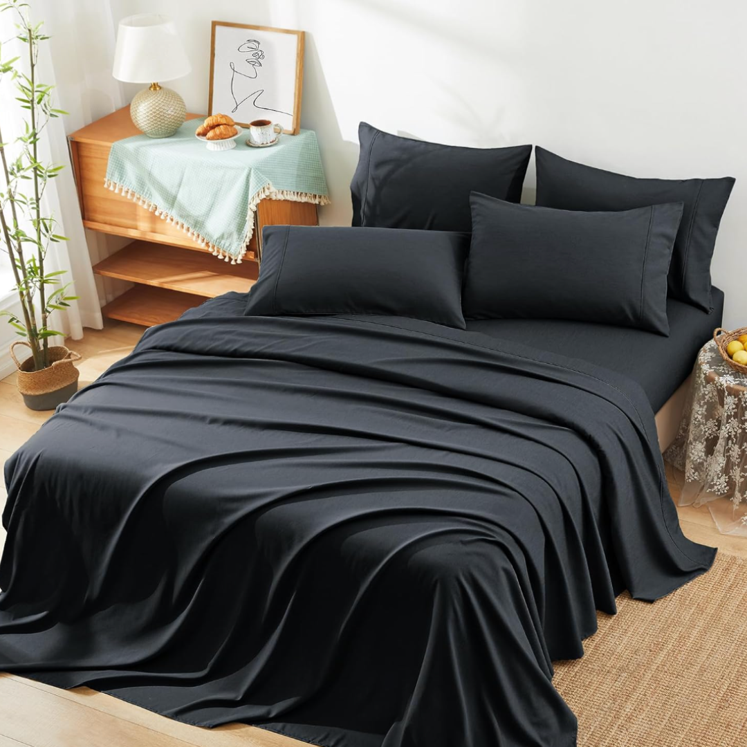 Premium Bamboo Cooling Sheets – Ultra Soft Breathable Bed Sheets - TARHUS