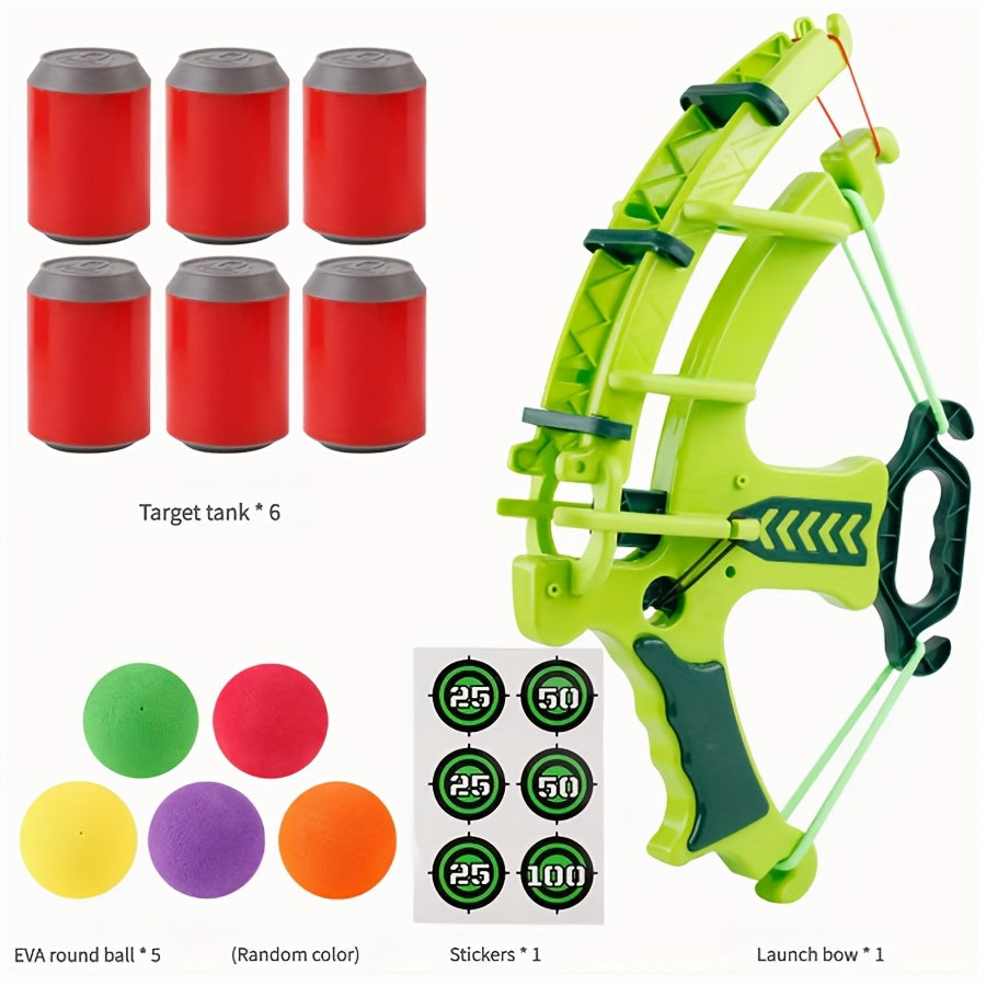 Colorful Ball Bow & Arrow Toy – Safe Indoor & Outdoor Shooting Game Set for Kids TARHUS Kids toy