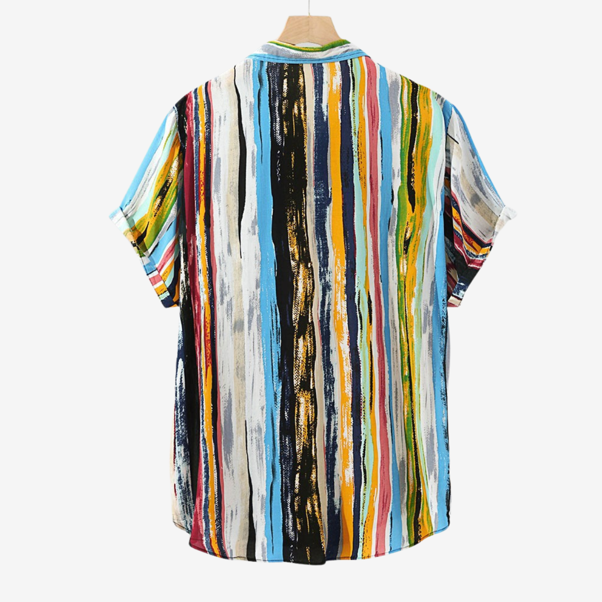 Heel | Abstract Artisanal Print Shirt - TARHUS