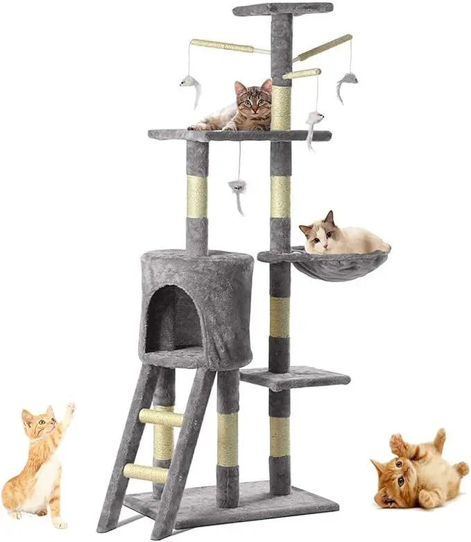 Elite Cat Tower - Scratching Post & Climbing Tree - TARHUS