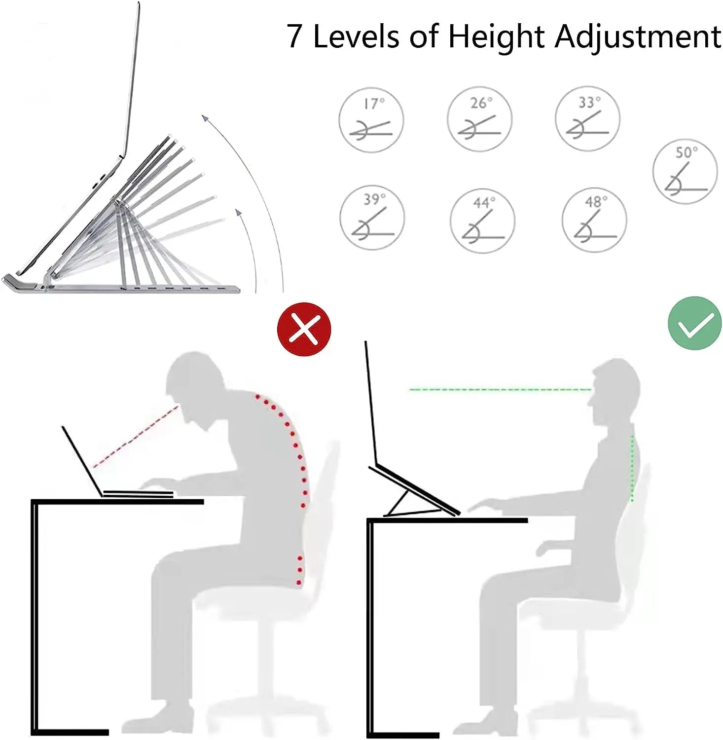 FlexiTech - Premium Laptop Stand Tarhus