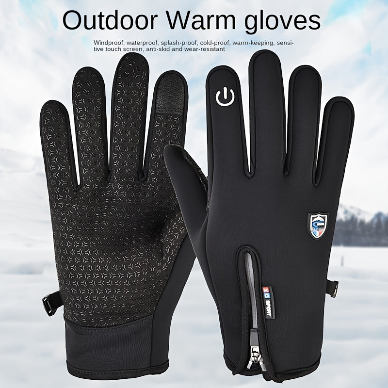 Outdoor Heated Gloves | Windproof & Waterproof – Plus Velvet Warmth TARHUS Care & Health