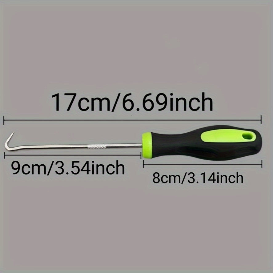 Metal U-Shaped Ground Nail Remover Hook – Heavy-Duty Tool for Garden Cracks, Paving Gaps & Landscape Staples TARHUS