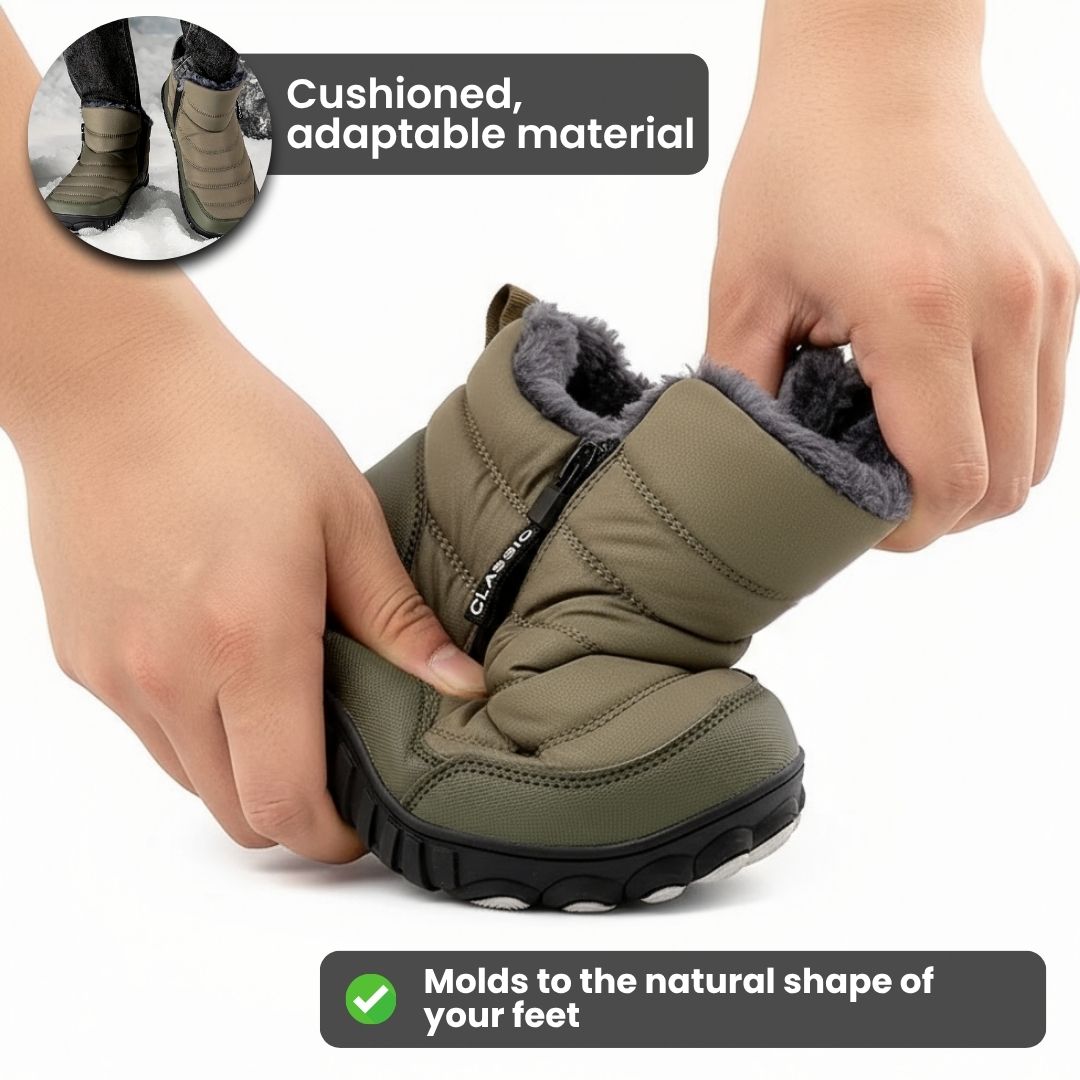 Ergonomic & Supportive Wide Toe Box Shoes – Winter Comfort TARHUS