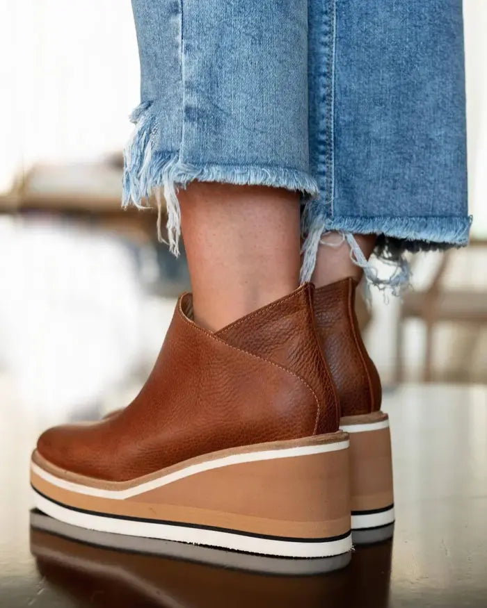 ANN | Stylish Wedge Boots for Your Style - TARHUS