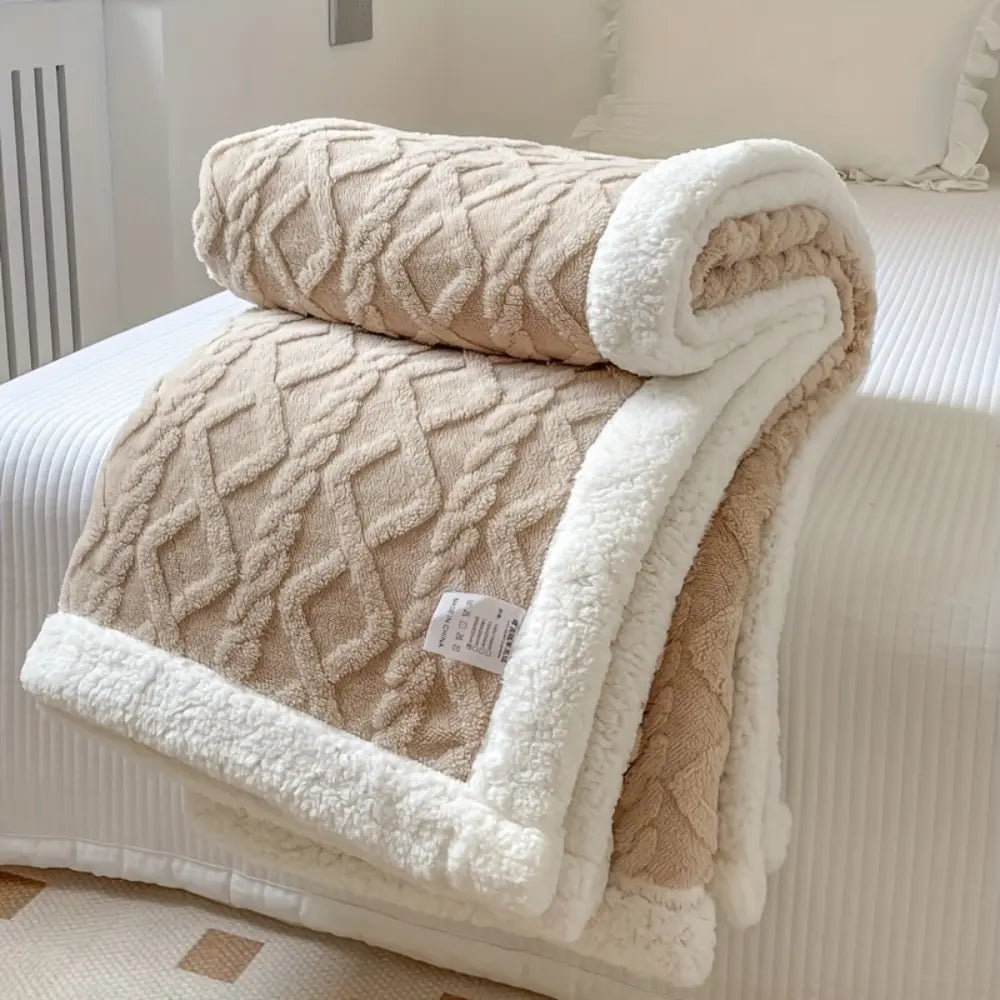 CozyNest Sherpa Blanket - TARHUS