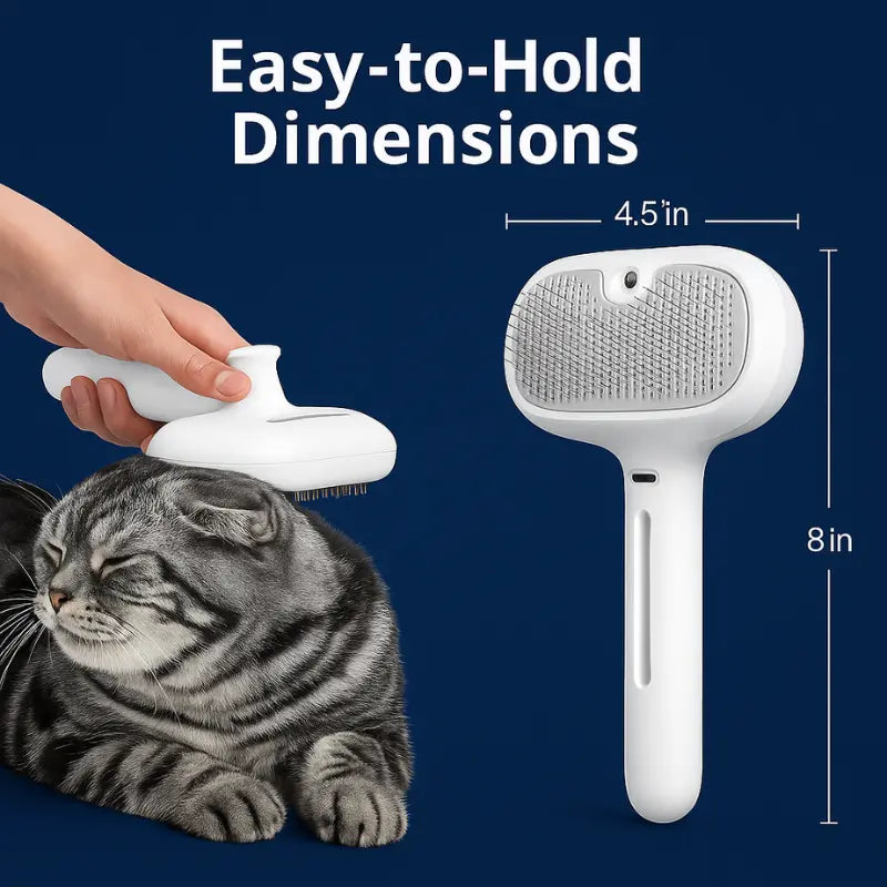 Ergonomic Pet Grooming Brush for Dogs & Cats - TARHUS