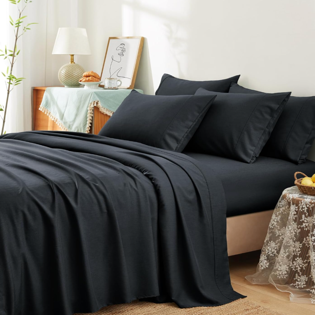 Premium Bamboo Cooling Sheets – Ultra Soft Breathable Bed Sheets - TARHUS