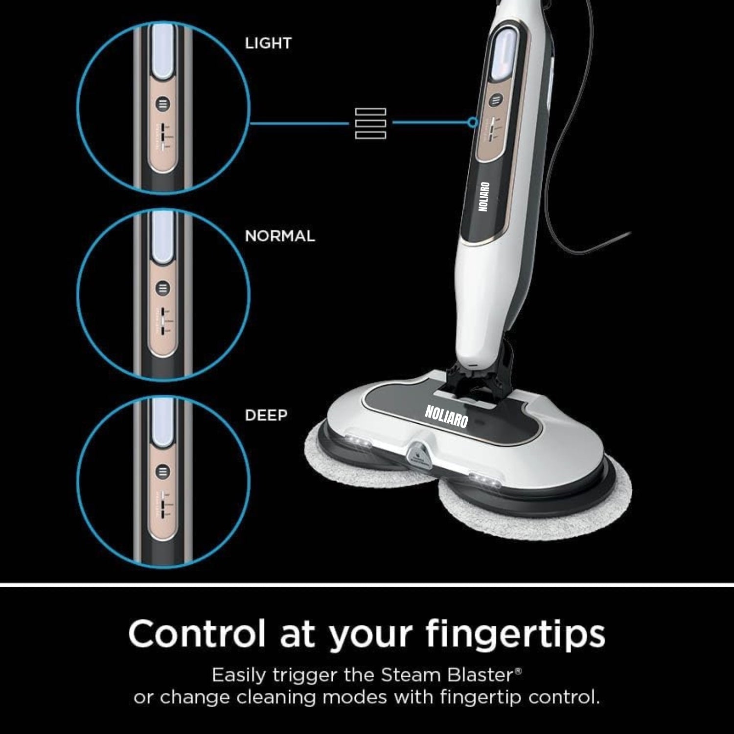 SteamJet Floor Mop | Dual-Spin Power Cleaning – Deep Shine, Effortless Glide TARHUS Home Accessories