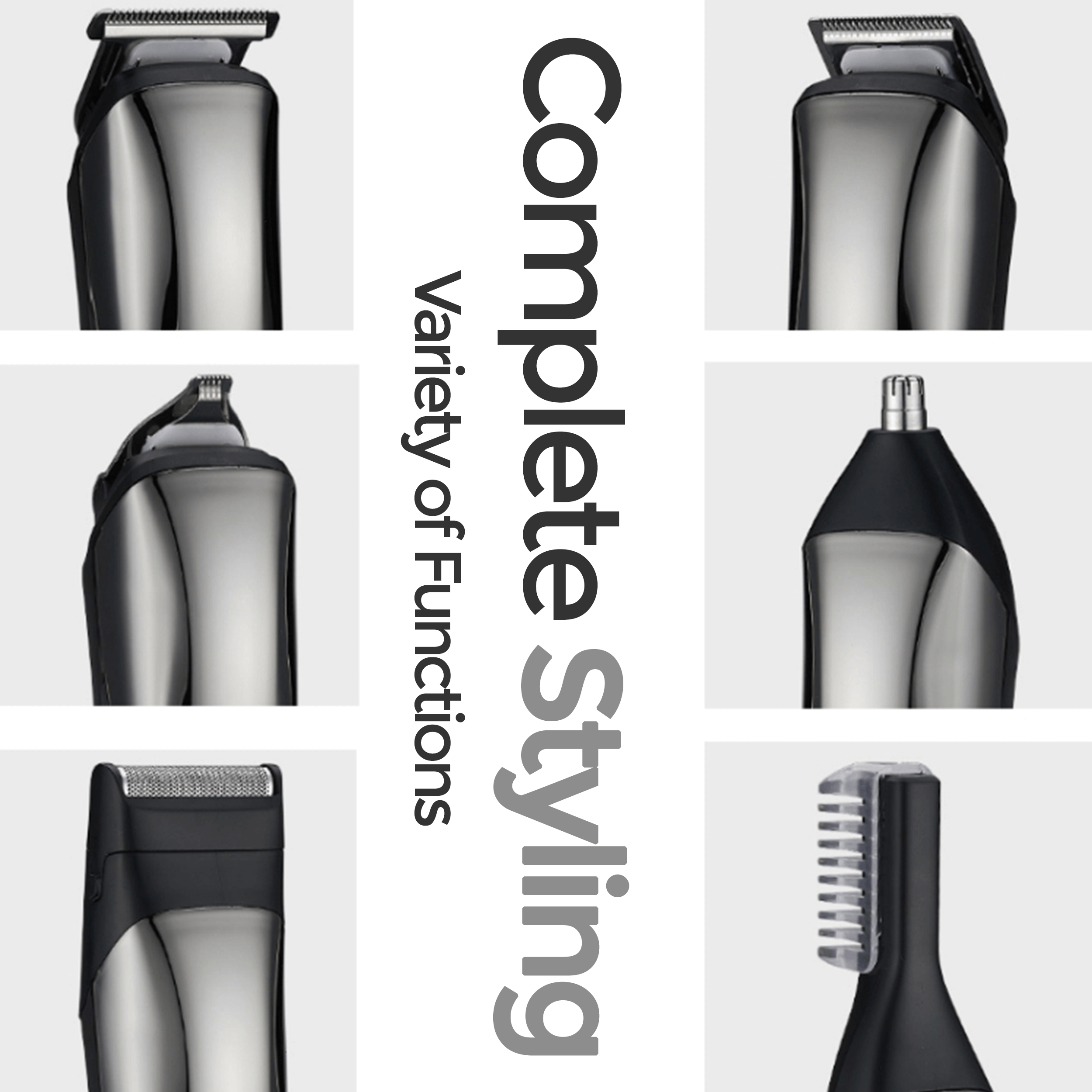 MAVERN | 6-in-1 Electric Beard Trimmer Kit for Men - TARHUS