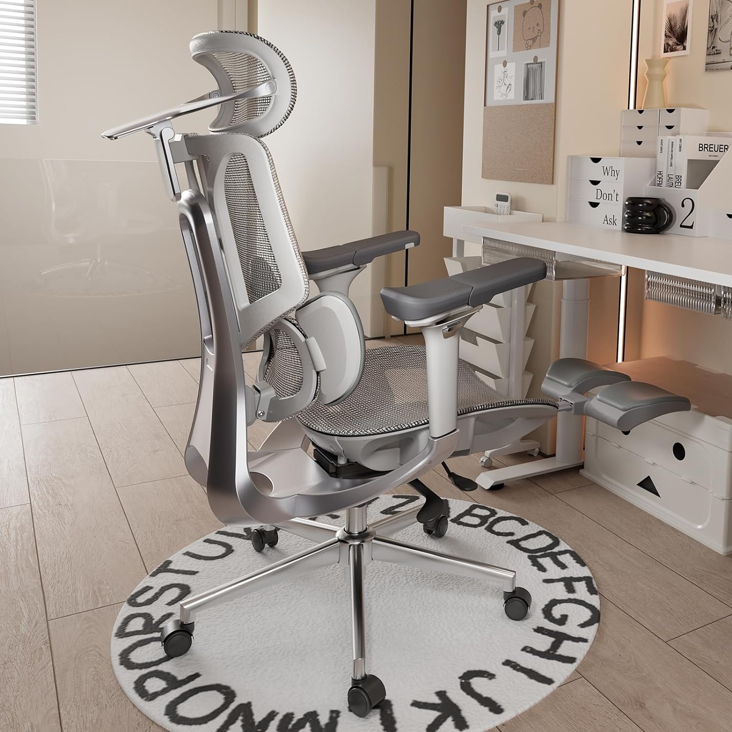 Pro Ergonomic Chair with Footrest