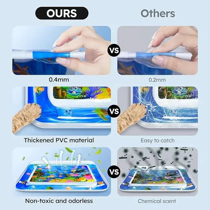 Interactive Water Mat for Cats – Underwater Adventure Playmat - TARHUS