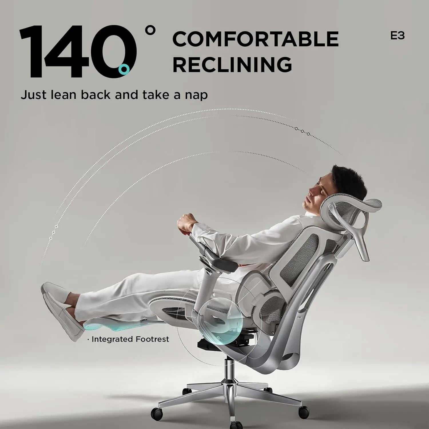 Pro Ergonomic Chair with Footrest - TARHUS