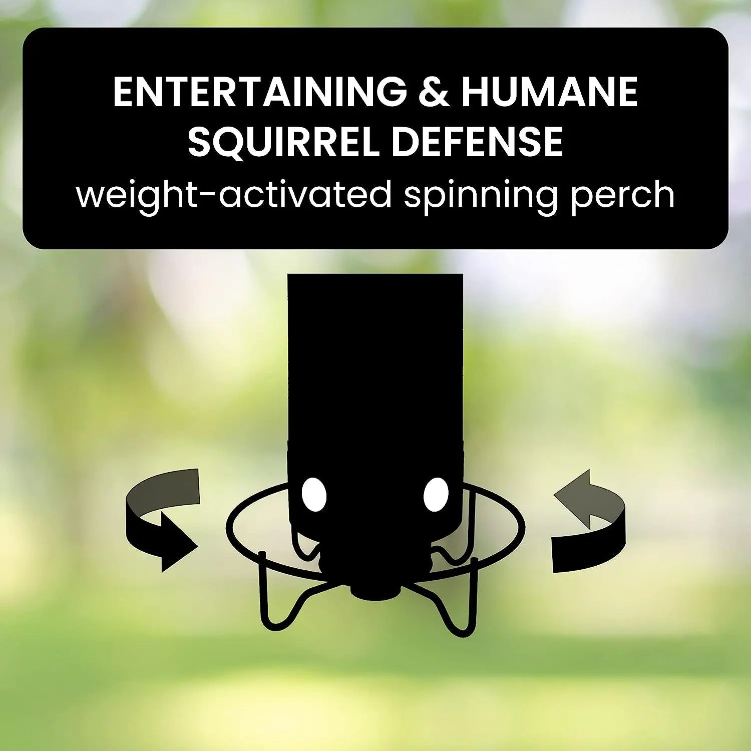 Squirrel-Proof Bird Feeder – Weather-Resistant Hanging Feeder for Wild Birds - TARHUS