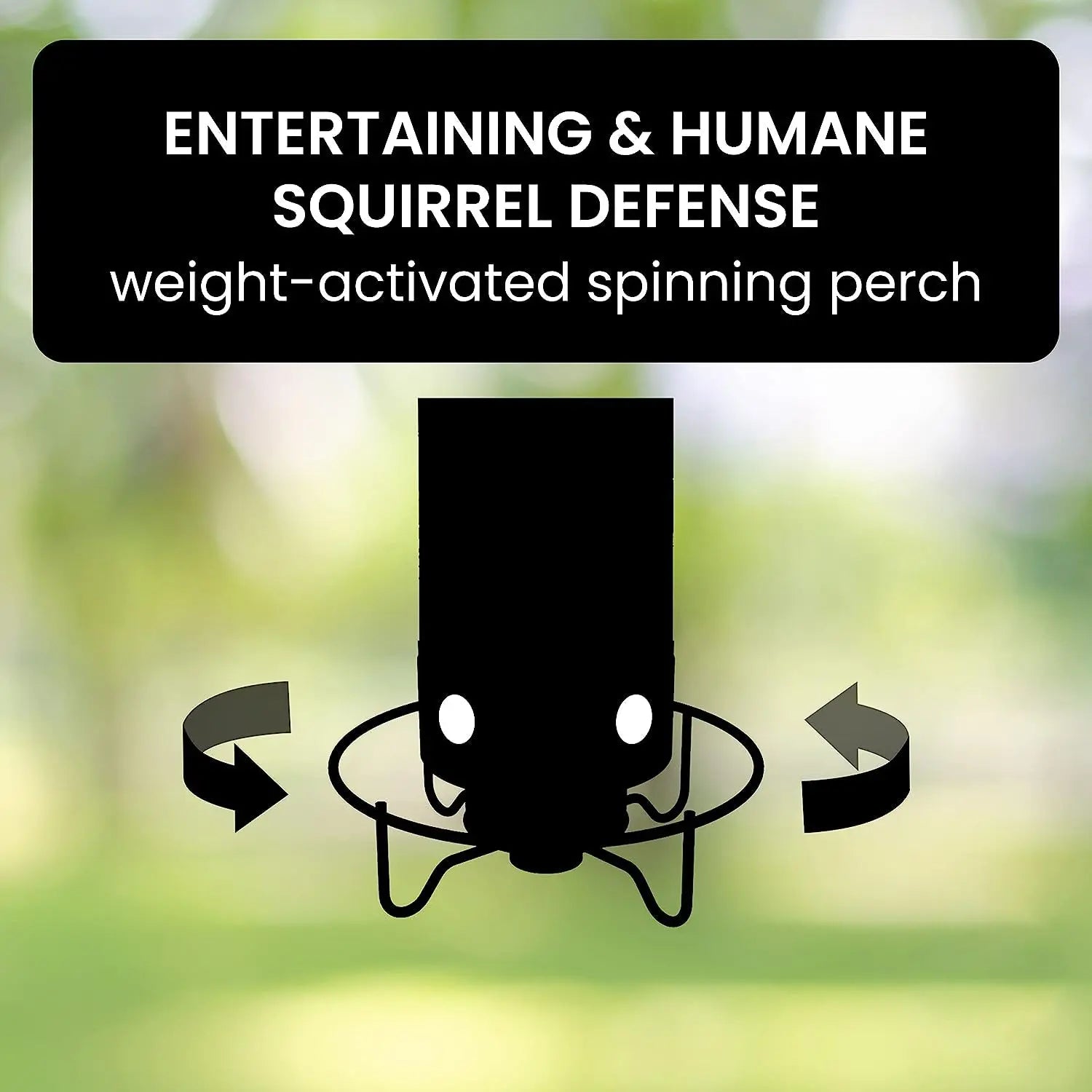Squirrel-Proof Bird Feeder – Weather-Resistant Hanging Feeder for Wild Birds - TARHUS