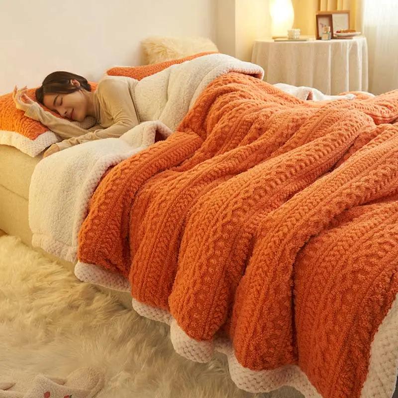 Ultra-Soft Fleece Blanket - Cozy Winter Bedding for Bedroom - TARHUS