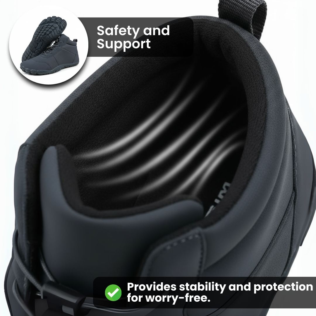 Non-Slip & Water-Resistant Winter Shoes – Wide Toe Box Comfort TARHUS