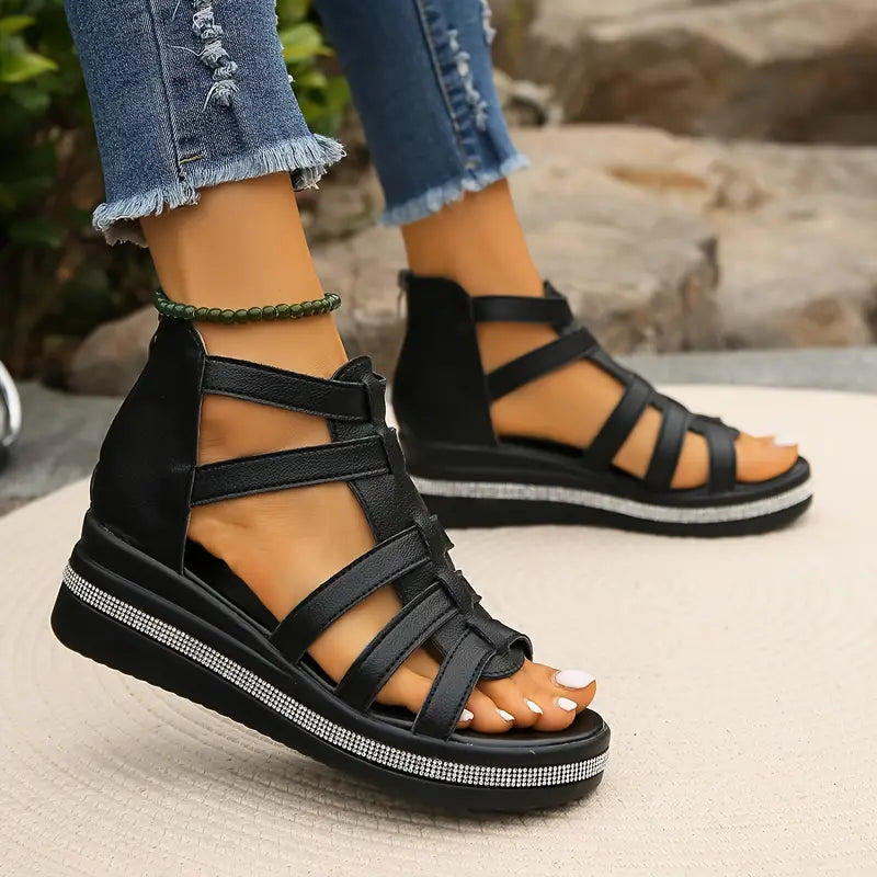 Capri | Orthopedic Gladiator Sandals – Comfortable Summer Sandals with Arch Support TARHUS