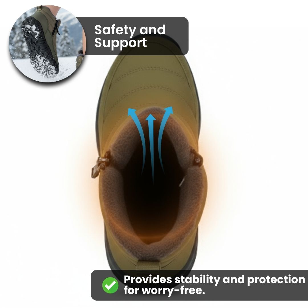 Ergonomic & Supportive Wide Toe Box Shoes – Winter Comfort TARHUS