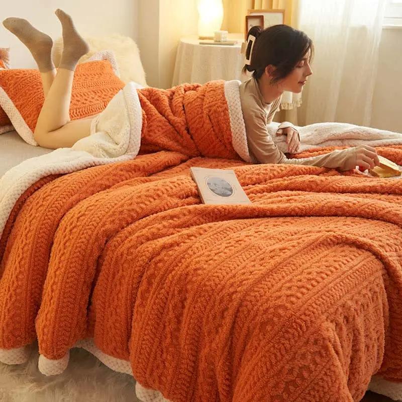Ultra-Soft Fleece Blanket - Cozy Winter Bedding for Bedroom - TARHUS