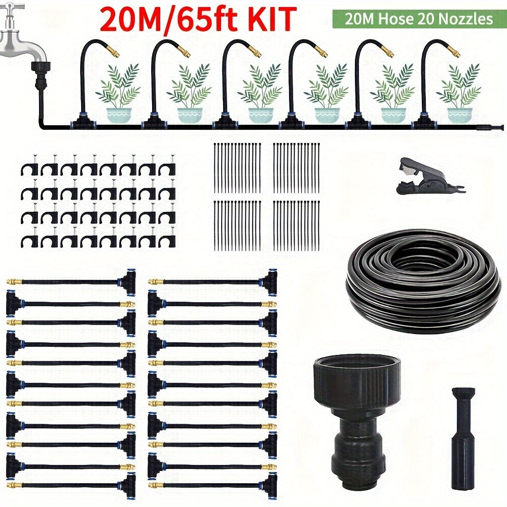 MistFlow | DIY Greenhouse Watering & Patio Misting System – No Electricity TARHUS