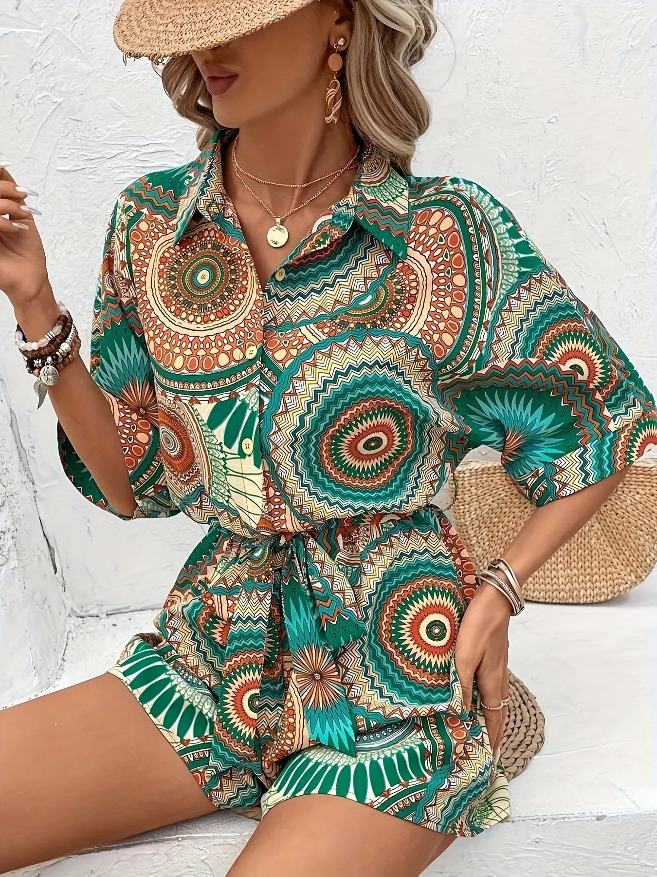Cindy | Bohemian Summer Jumpsuit for Women - TARHUS