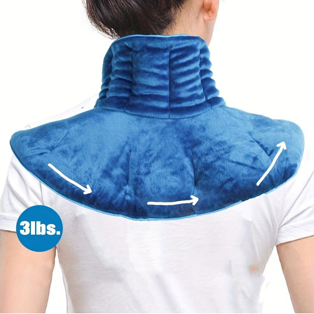 Microwavable Neck & Shoulder Heating Pad – Soft Comfort Wrap for Relaxation TARHUS Care & Health