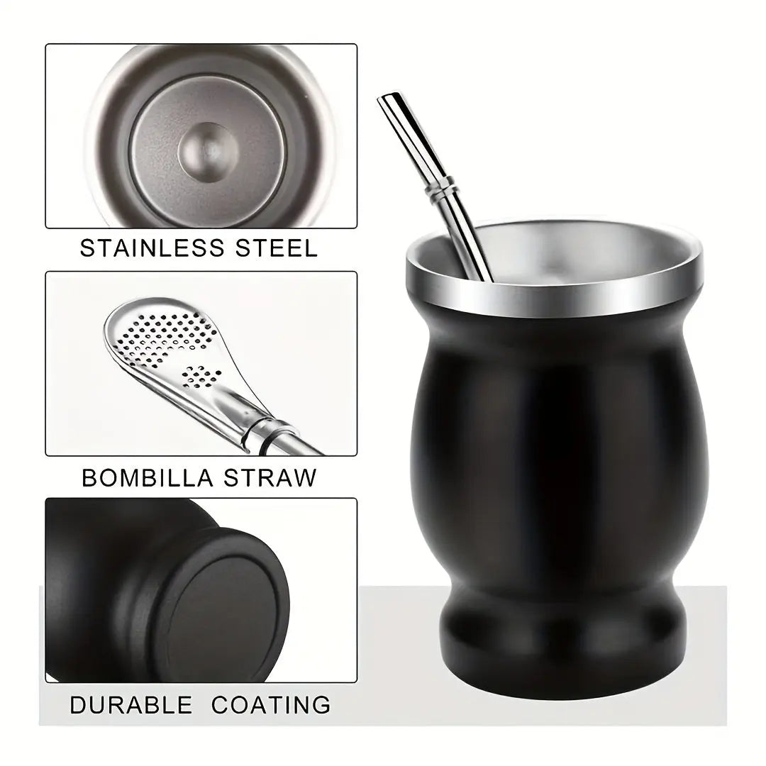 Stainless Steel Double-Wall Mate Cup - TARHUS