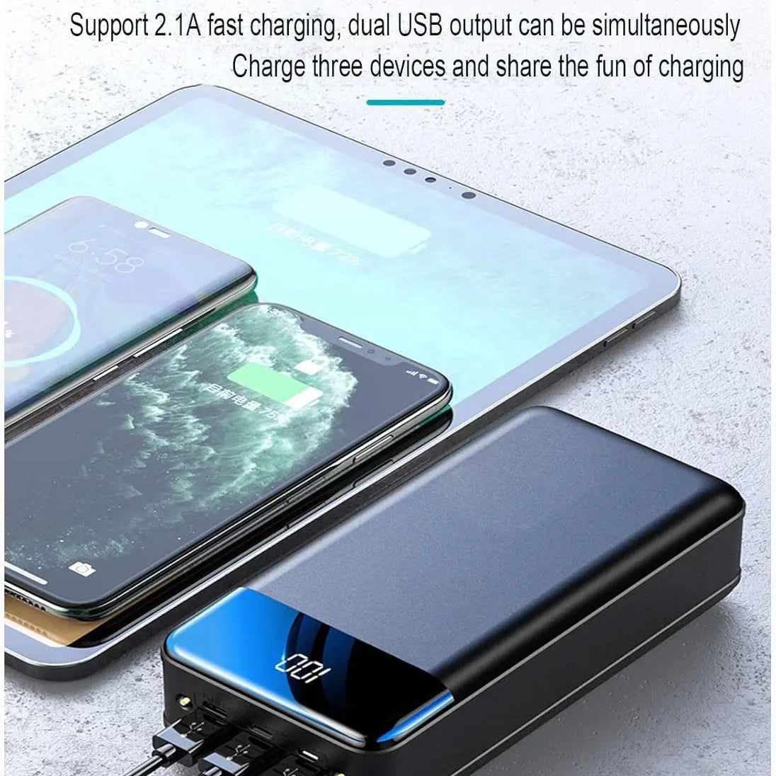 100,000mAh Power Bank – Ultra High-Capacity Portable Charger with Super Fast Charging for Phones, Tablets & Laptops - TARHUS