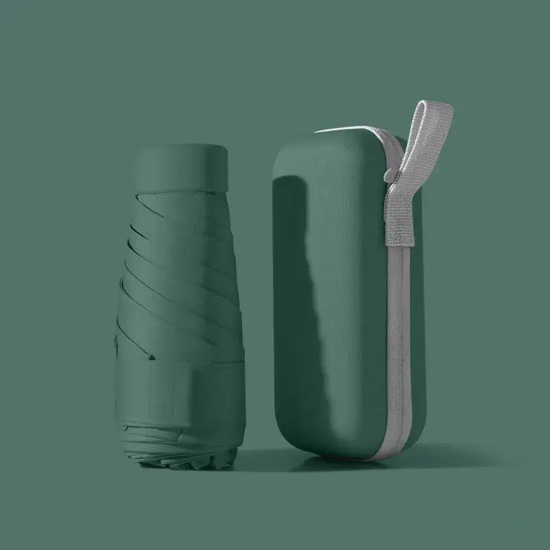 Mini Pocket Umbrella – Six-Fold, UV Protection | Lightweight & Portable - TARHUS