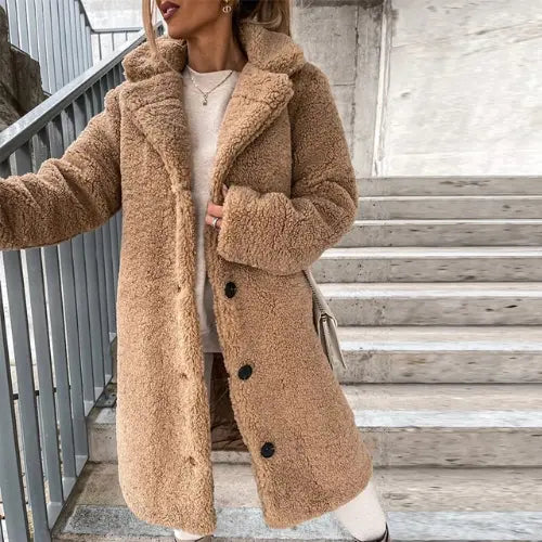 Luna™ Women’s Soft Winter Coat – Longline Jacket - TARHUS