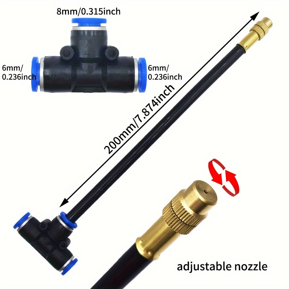 MistFlow | DIY Greenhouse Watering & Patio Misting System – No Electricity TARHUS Electronics & Gadgets
