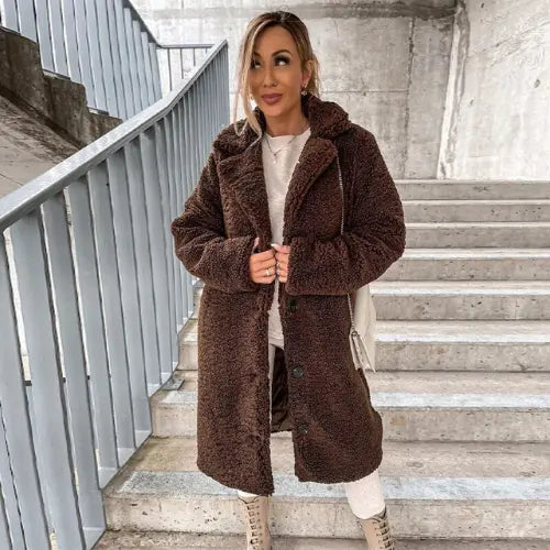 Luna™ Women’s Soft Winter Coat – Longline Jacket - TARHUS