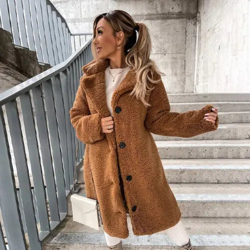 Luna™ Women’s Soft Winter Coat – Longline Jacket - TARHUS