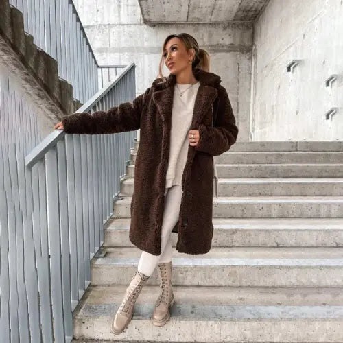 Luna™ Women’s Soft Winter Coat – Longline Jacket - TARHUS