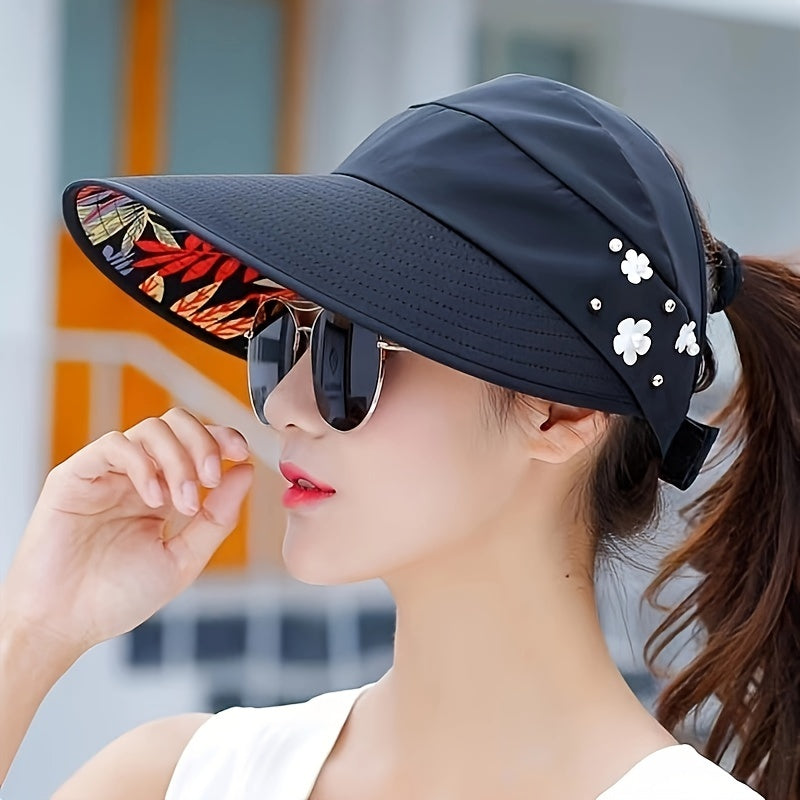 Women’s Foldable Sun Hat – Lightweight Outdoor Fashion Cap for Beach TARHUS
